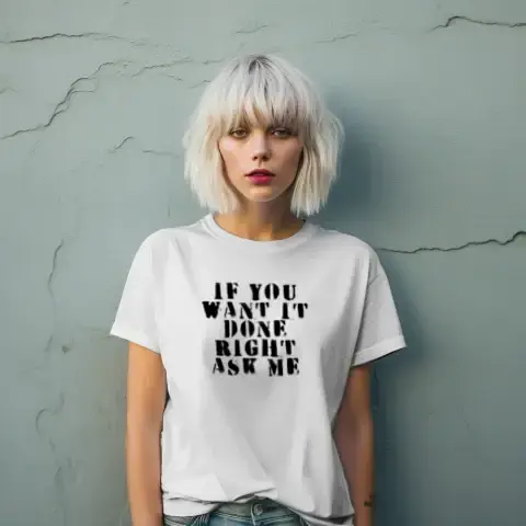 DONE RIGHT Unisex Eco T-Shirt