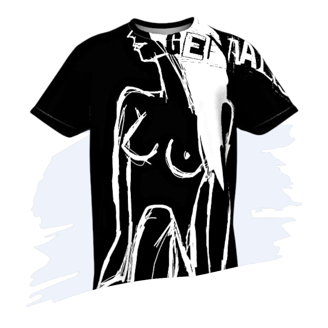 BARE NOIR Men's Art Shirt