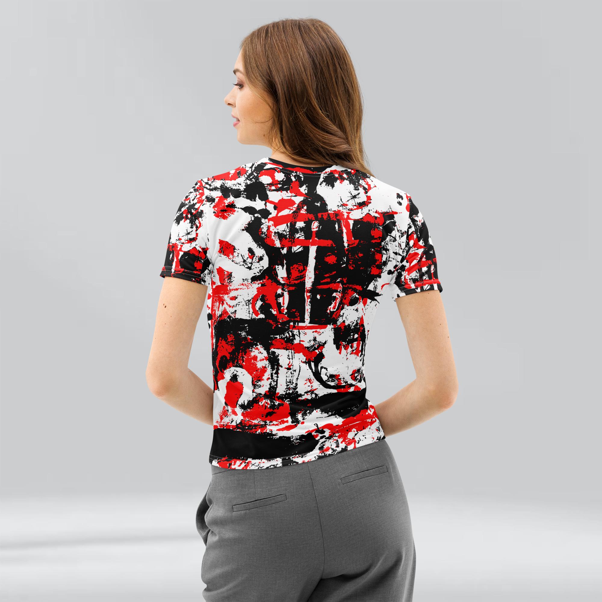 RED WEIRDO Ladies Allover T-Shirt