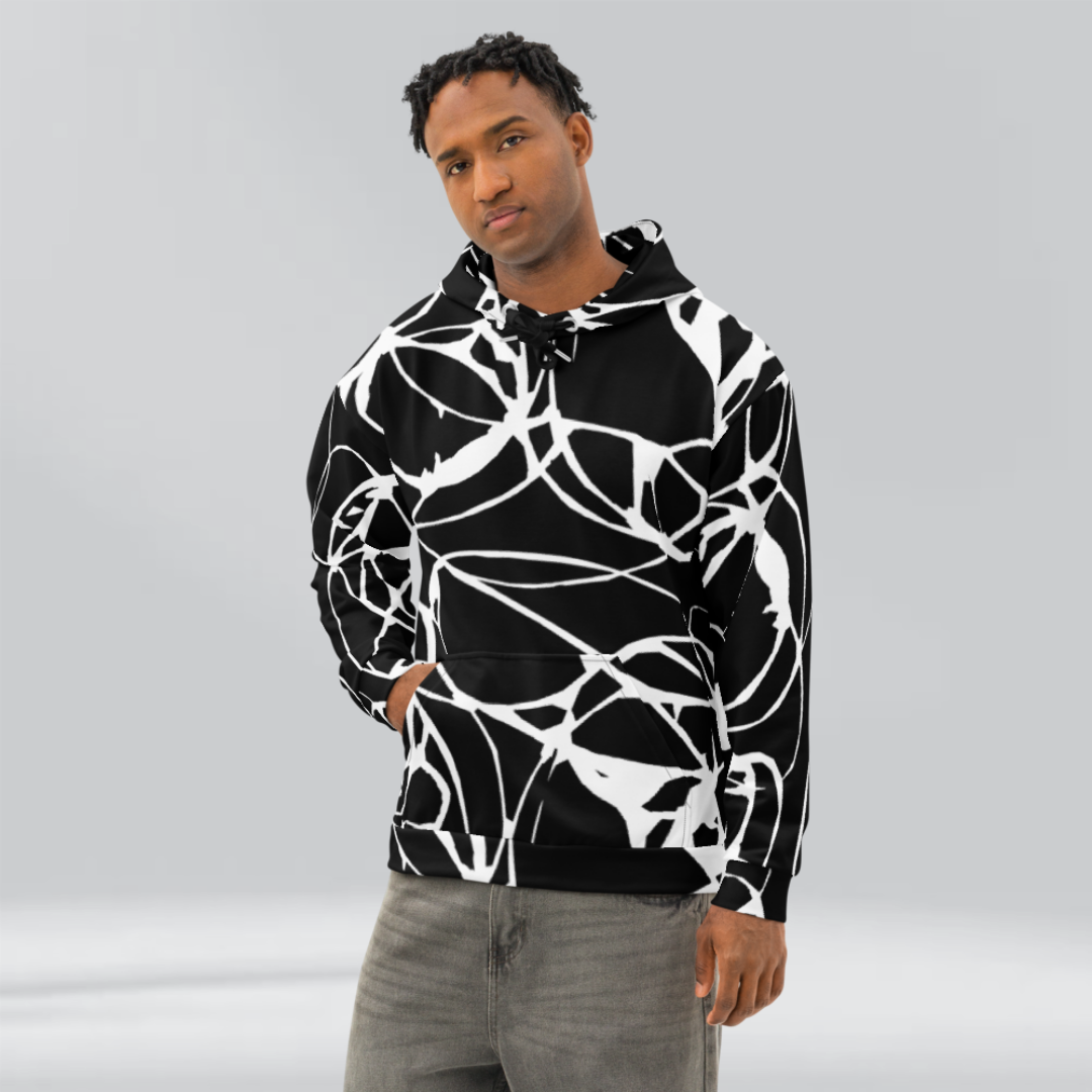 BLACKWARDS Unisex Art Hoodie