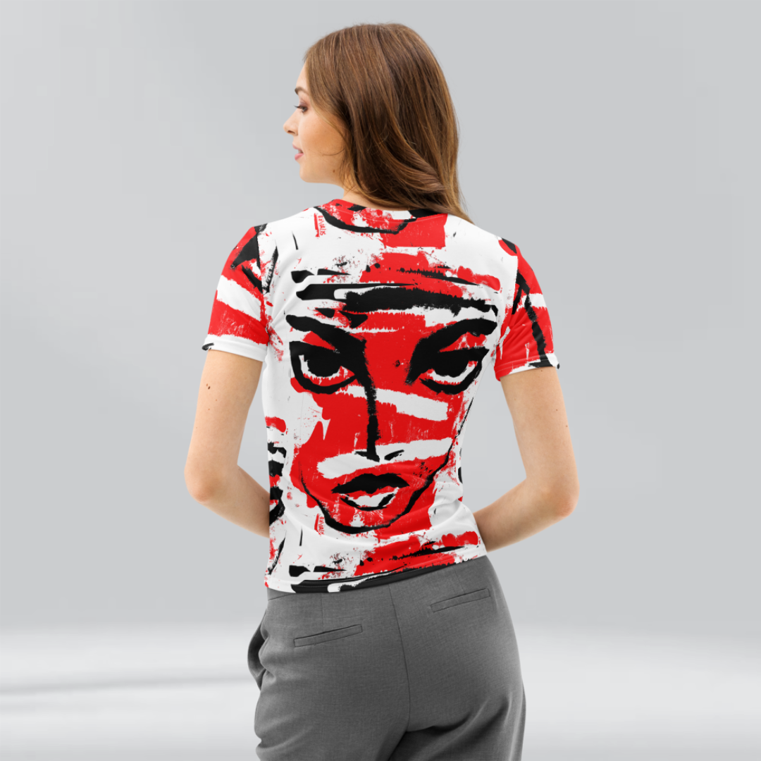 RED RAW Ladies Allover T-Shirt