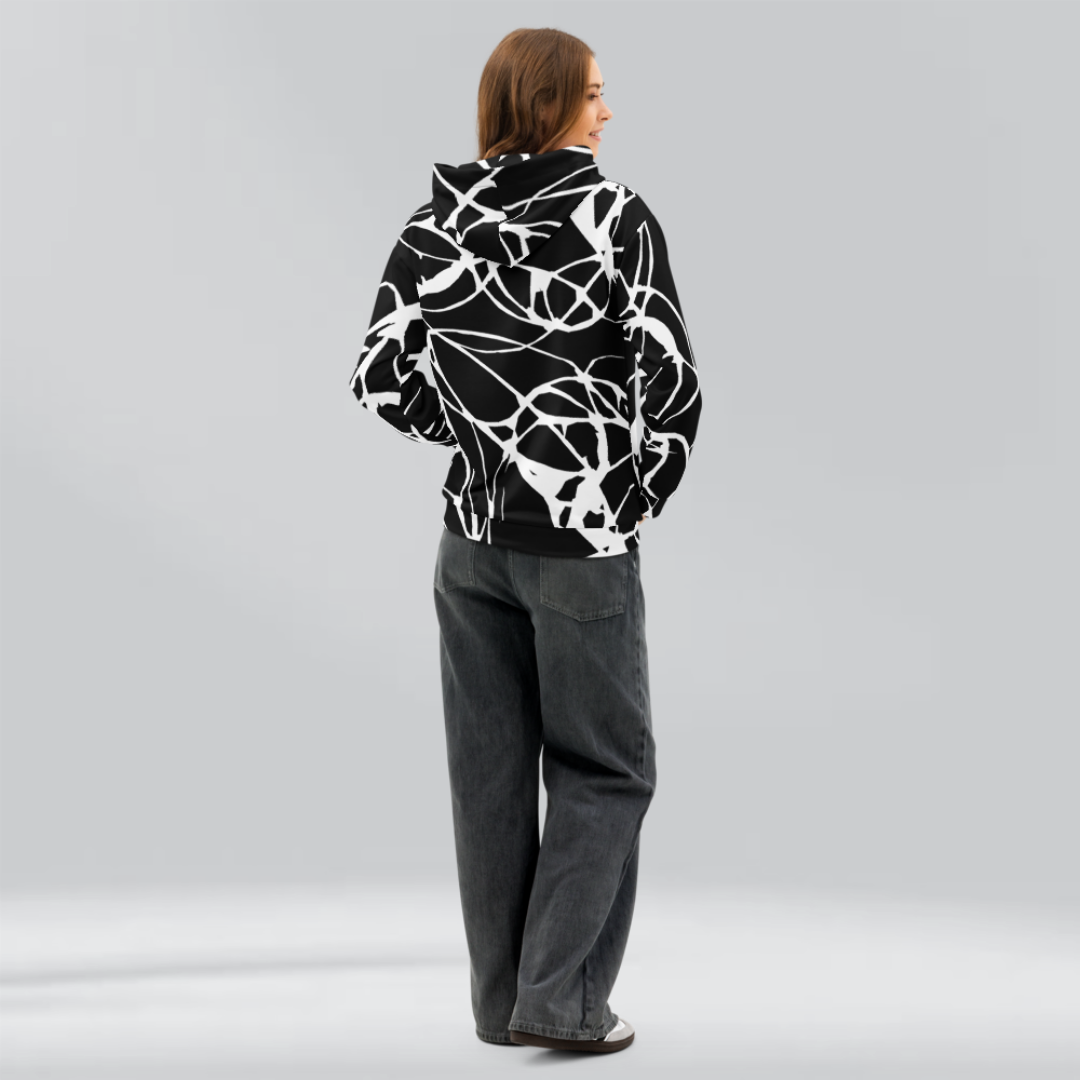 BLACKWARDS Unisex Art Hoodie