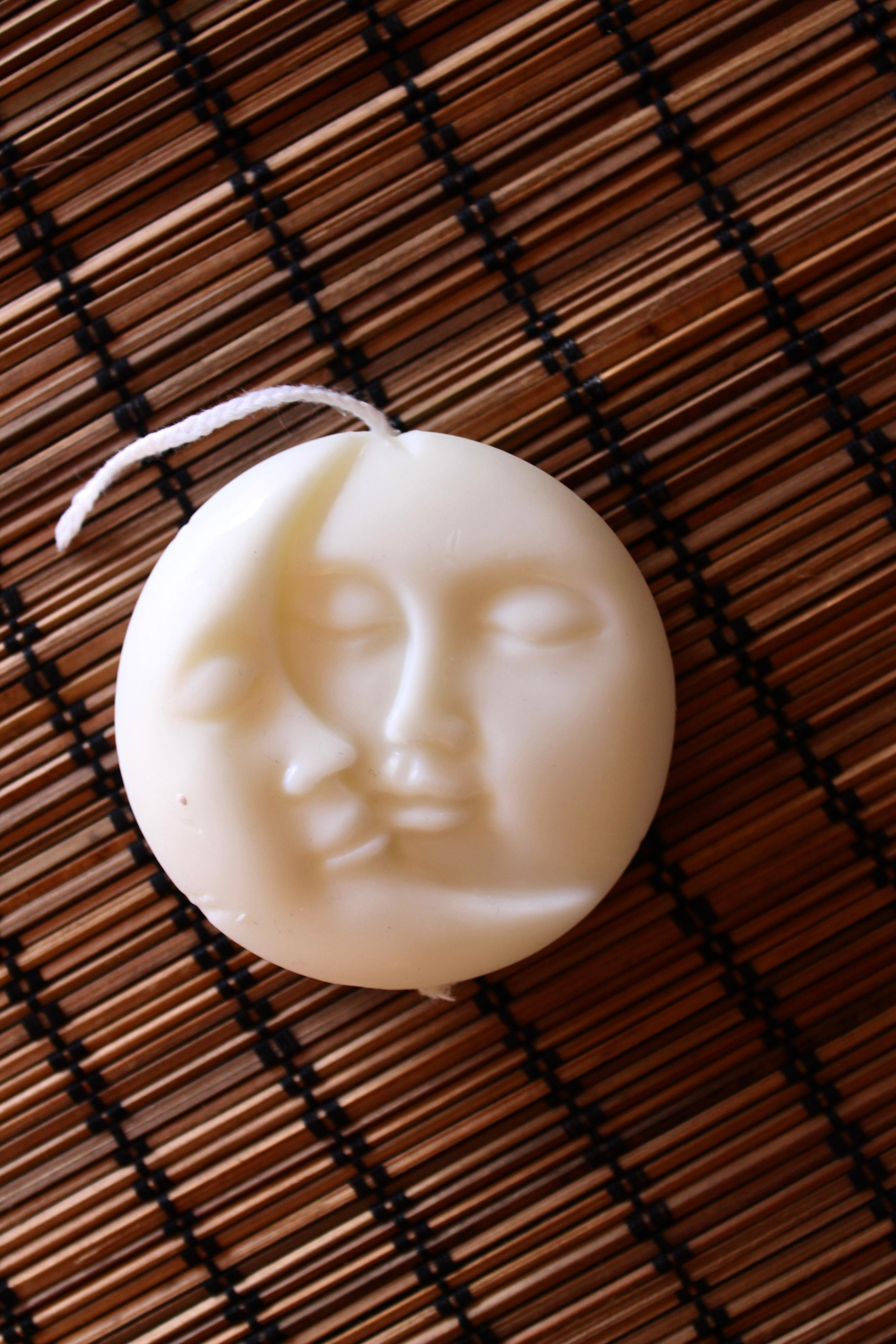 vela decorativa sol y luna