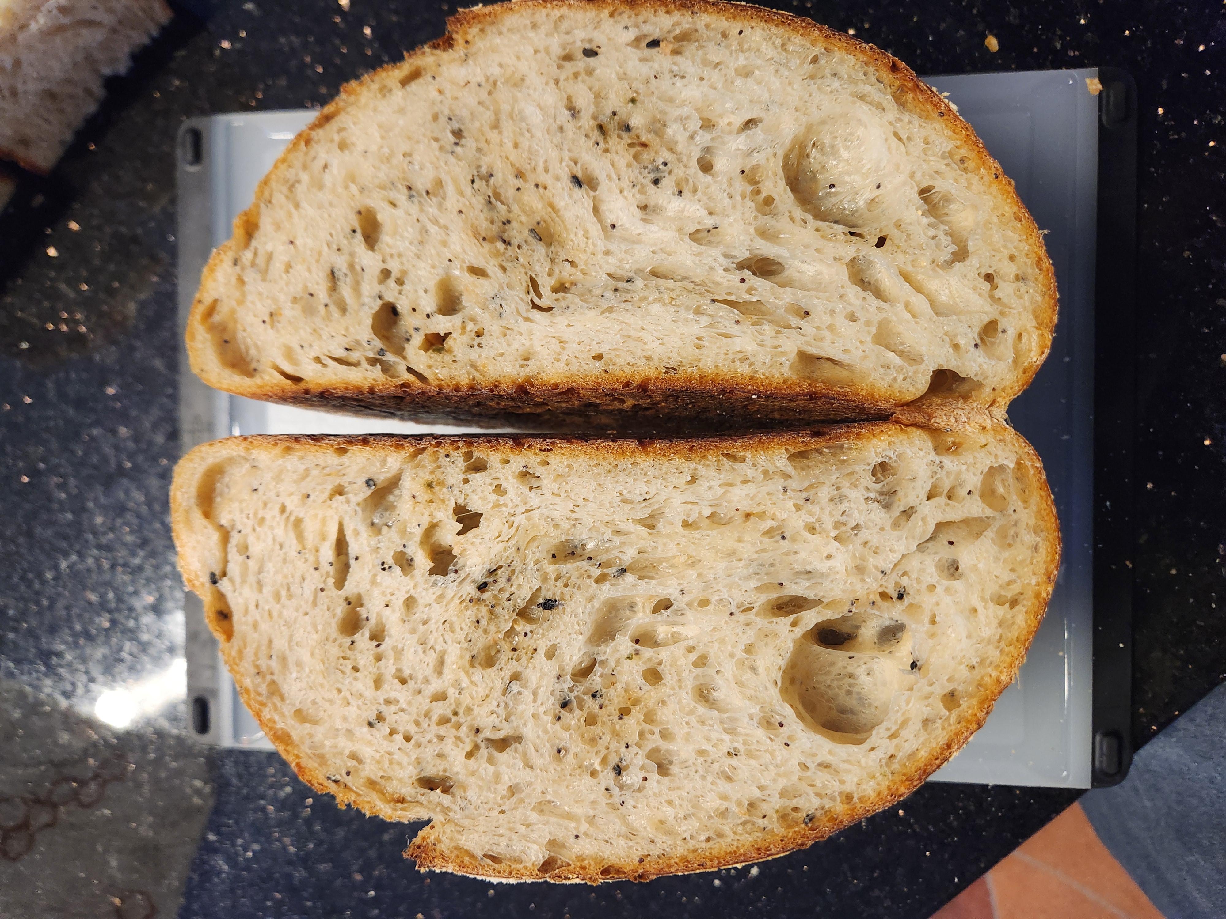 Everything But The Bagel Jalapeño Sourdough Bread