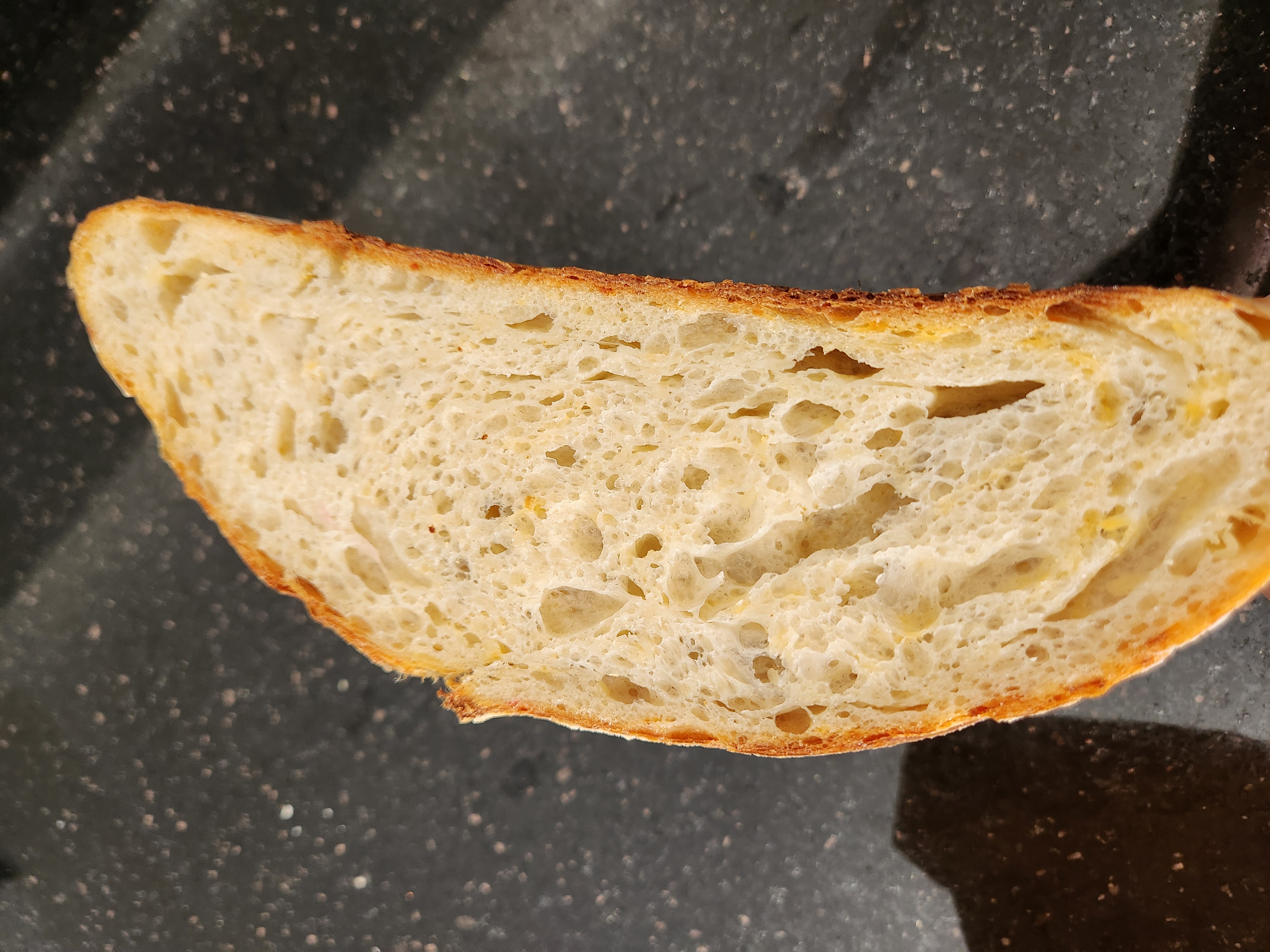 Hot Honey and Cheddar Sourdough Bread