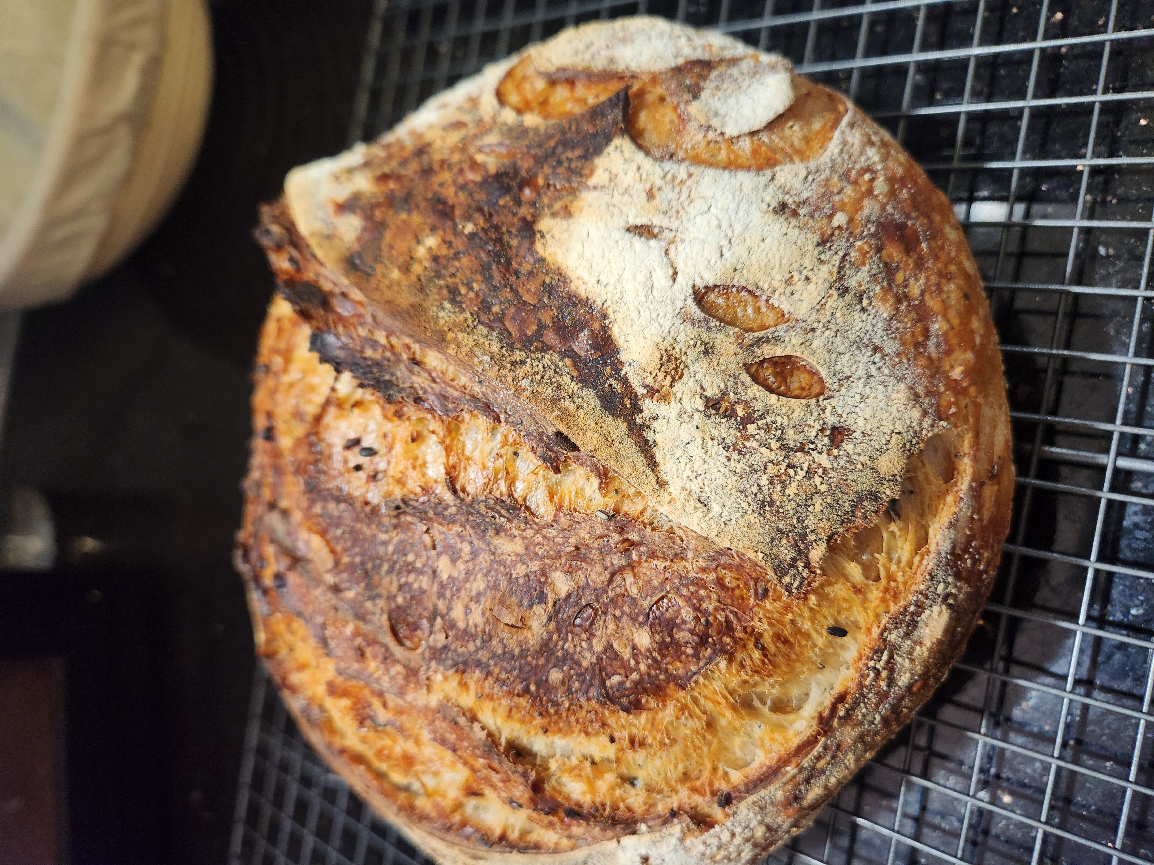 Everything But The Bagel Sourdough Bread