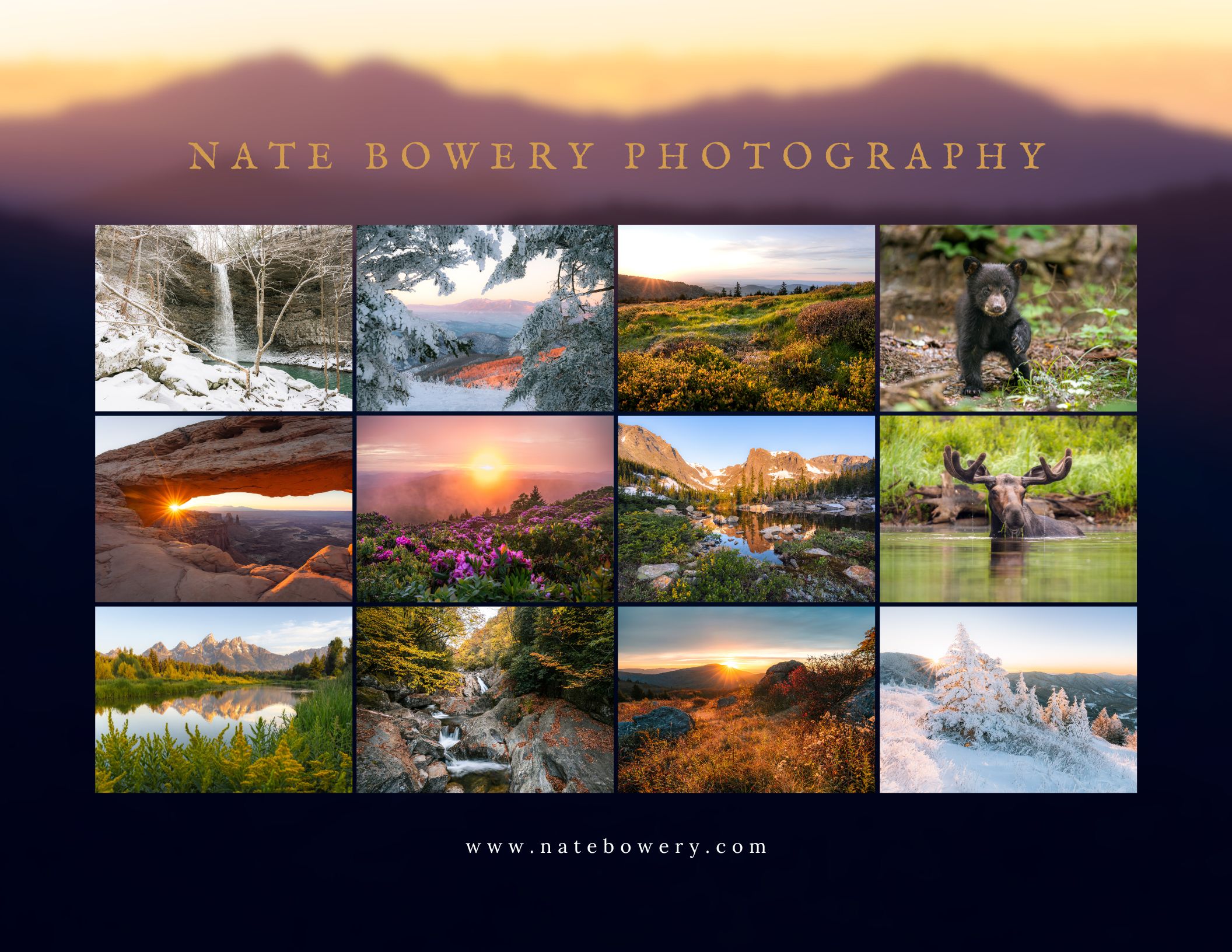 2026 Fine Art Landscape Wall Calendar