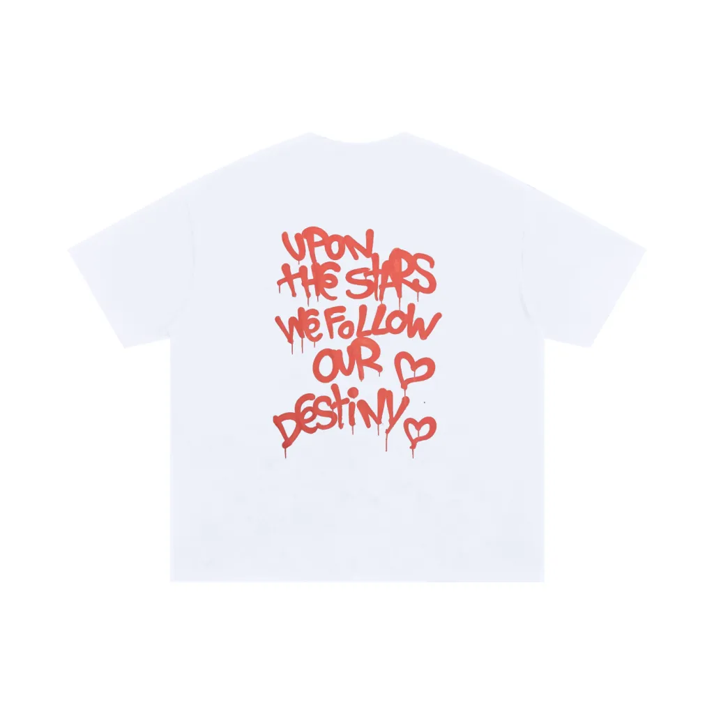Upon The Stars We Follow Our Destiny - Oversized T-Shirt