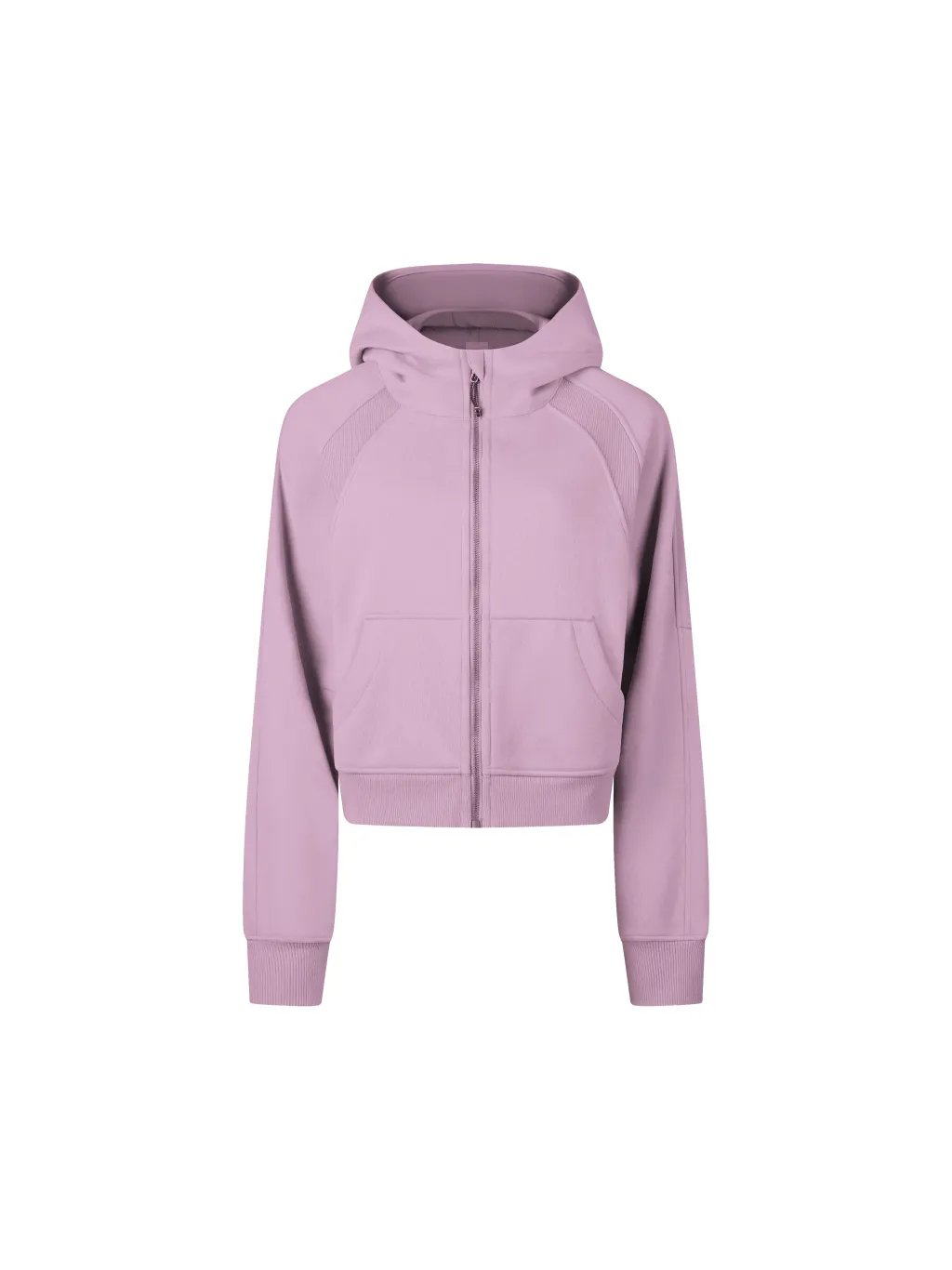 WMNS Cropped Zip-Through Hoodie