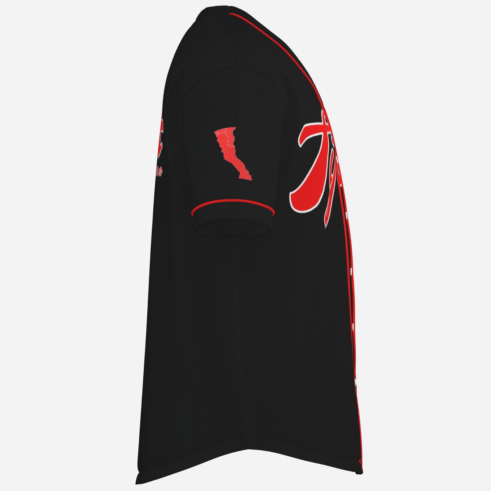 Tijuana Black Baseball T-Shirt