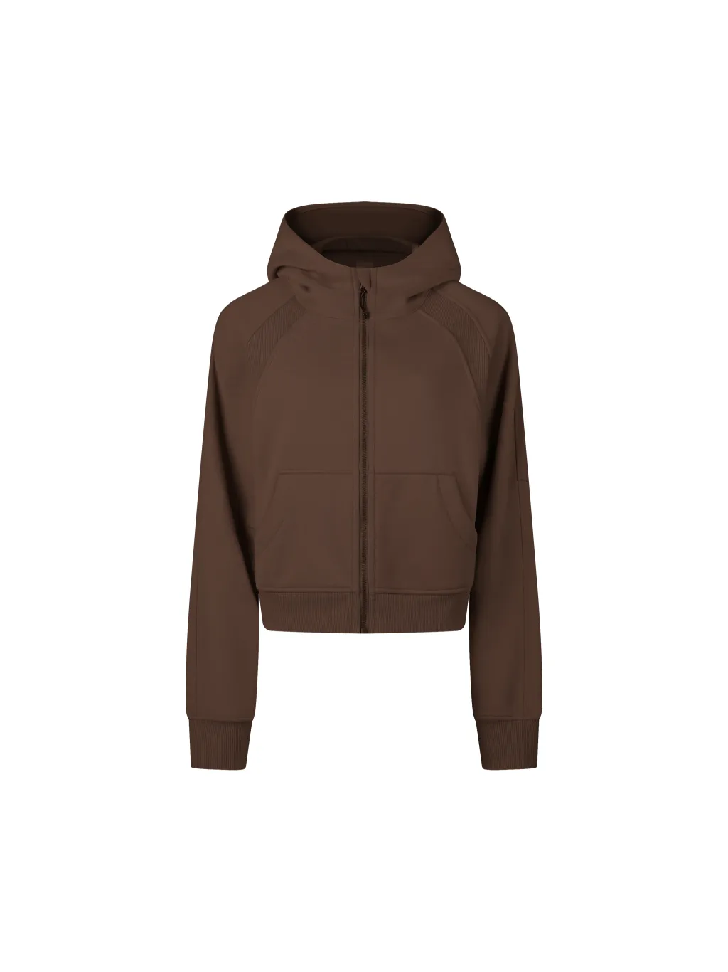 WMNS Cropped Zip-Through Hoodie