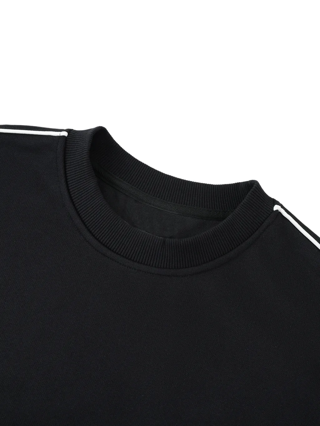 Oversized Crewneck Taped Sweatshirt