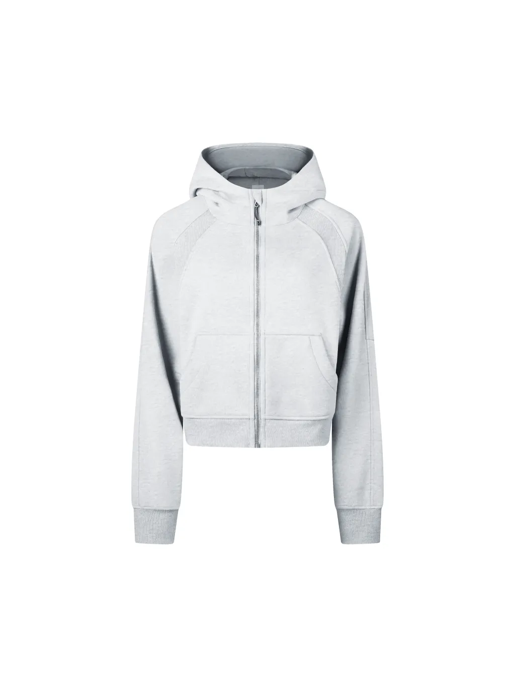 WMNS Cropped Zip-Through Hoodie