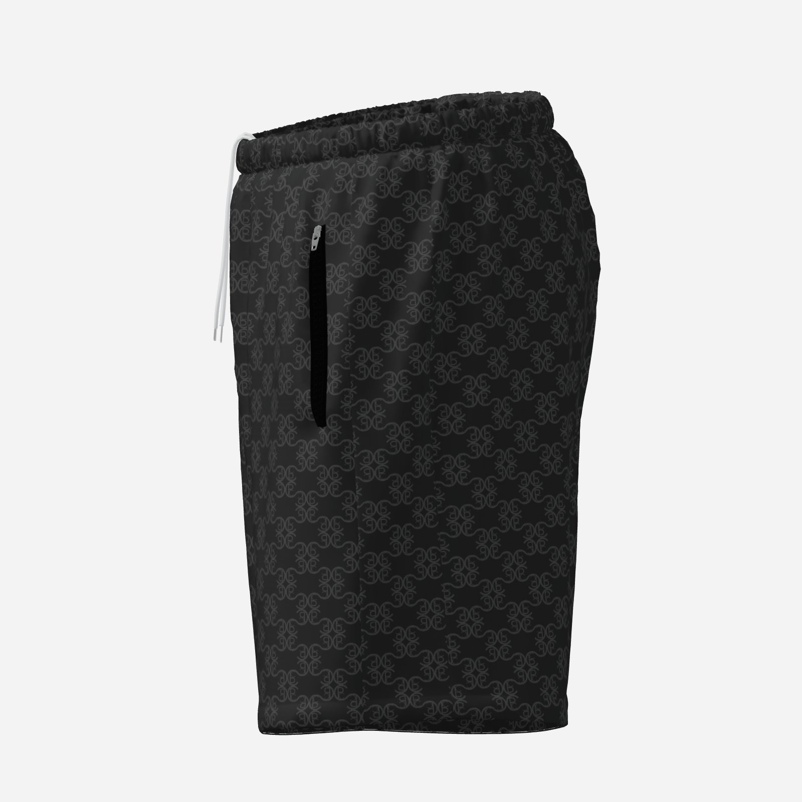 Vandelay Print Shorts with Zipper Pockets