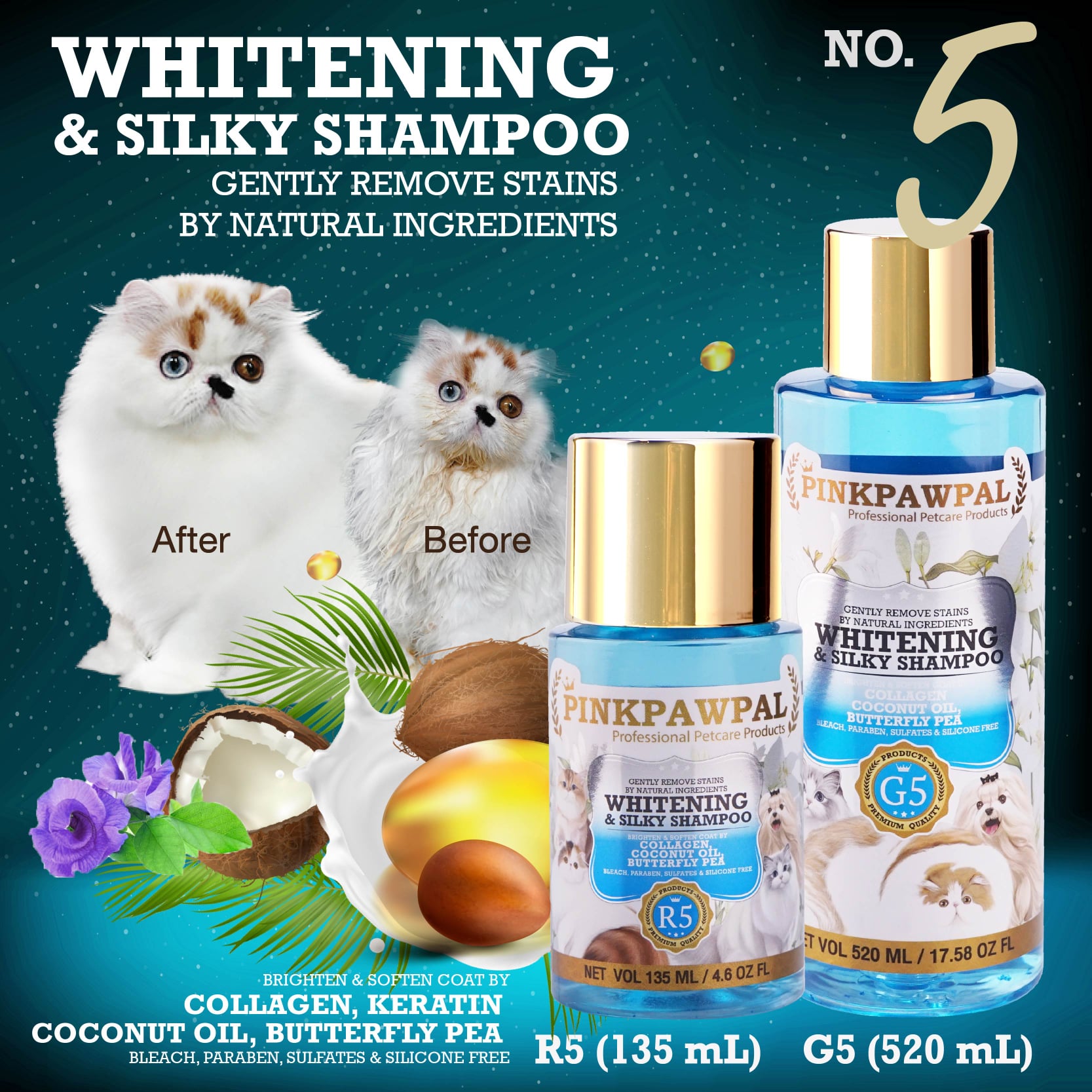 WHITENING & SILKY SHAMPOO