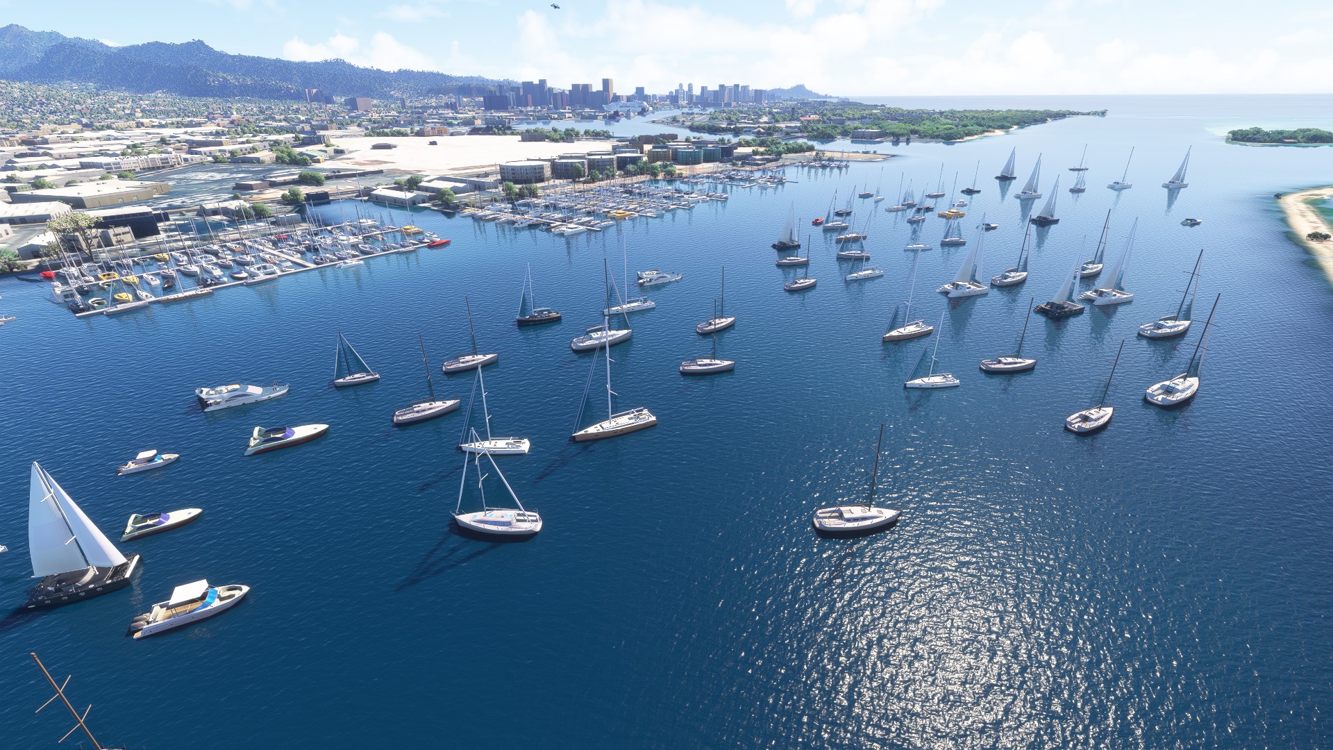 Oahu Hawaii 3D Boats