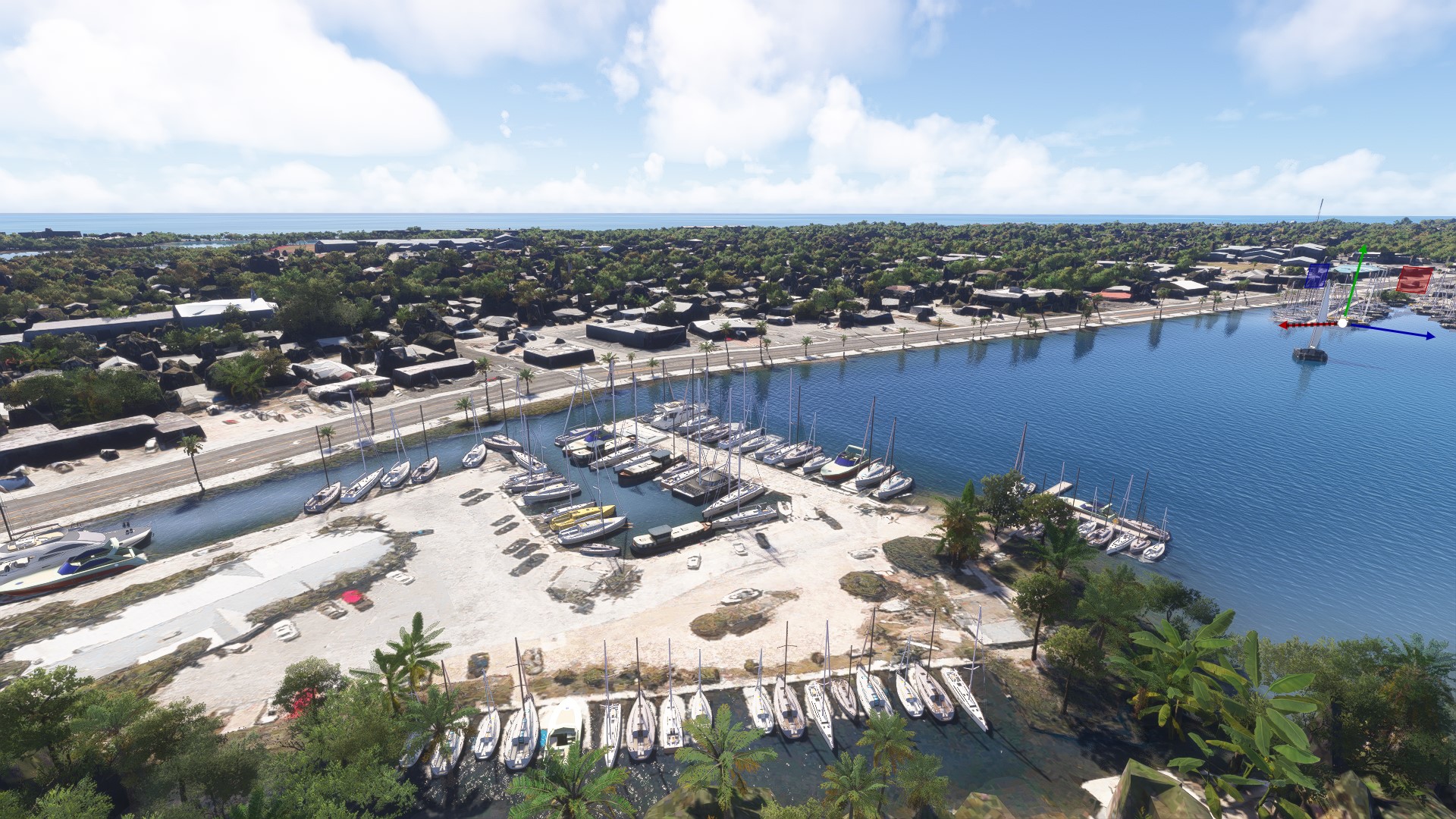 Key West, Florida 3D Boats