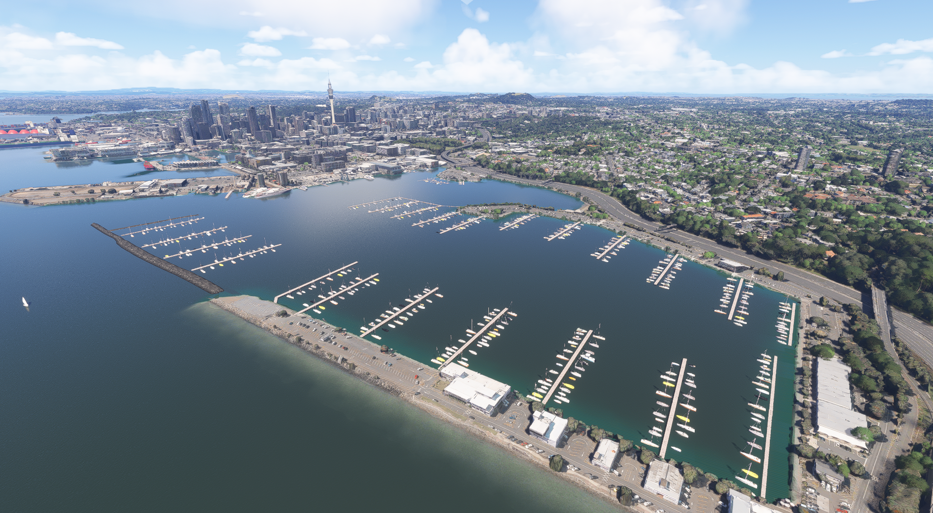 Auckland 3d boats