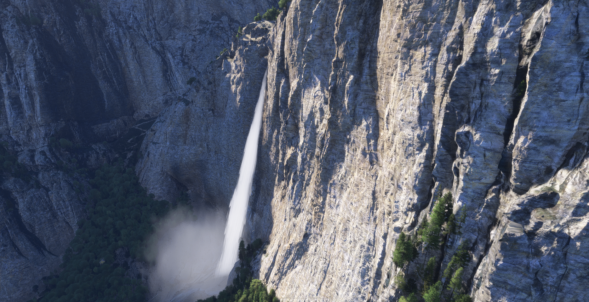  Yosemite Valley Animated Waterfalls