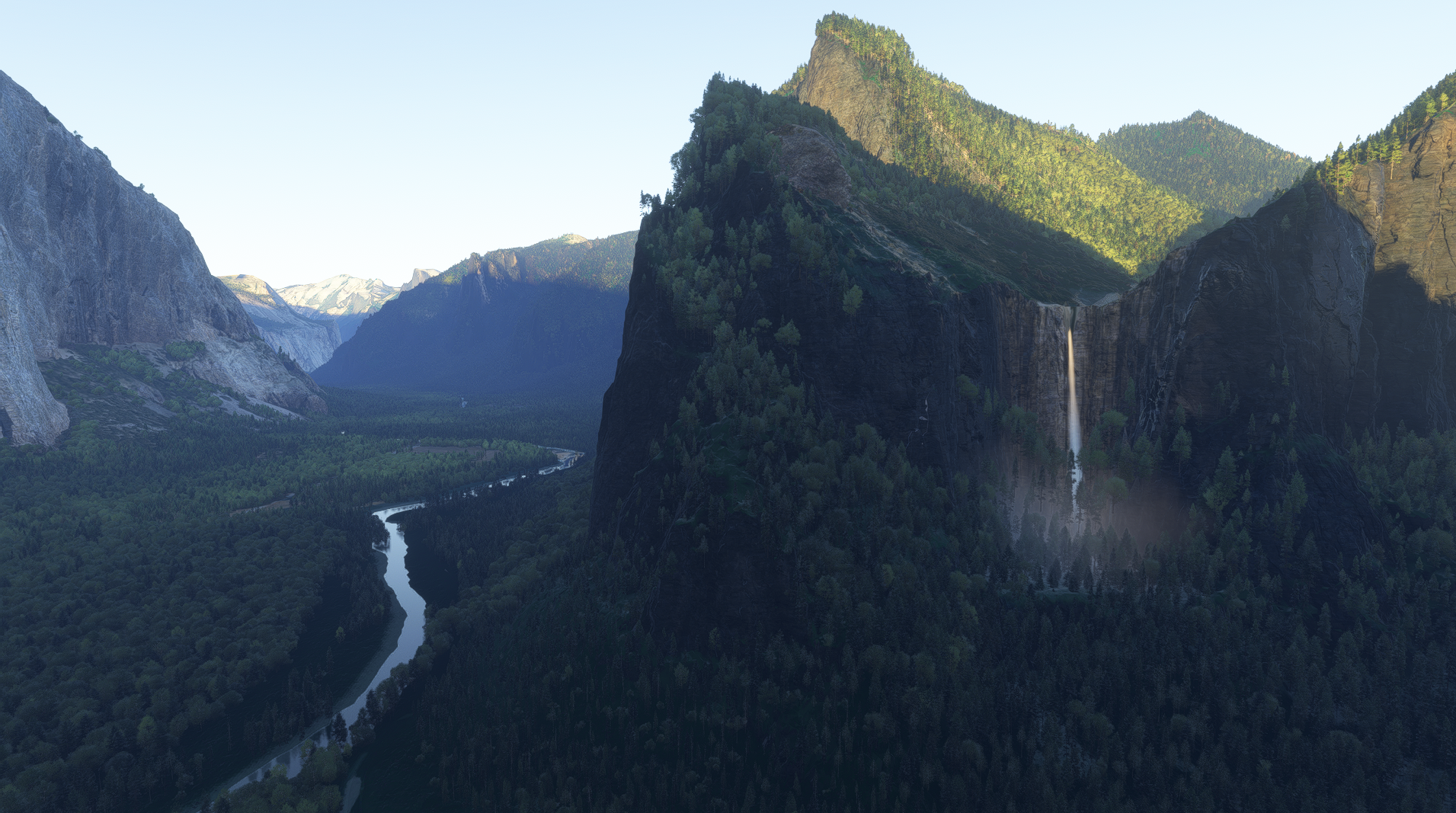  Yosemite Valley Animated Waterfalls