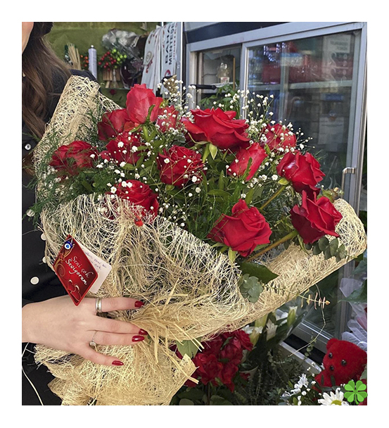 Kırmızı Gül Buketi