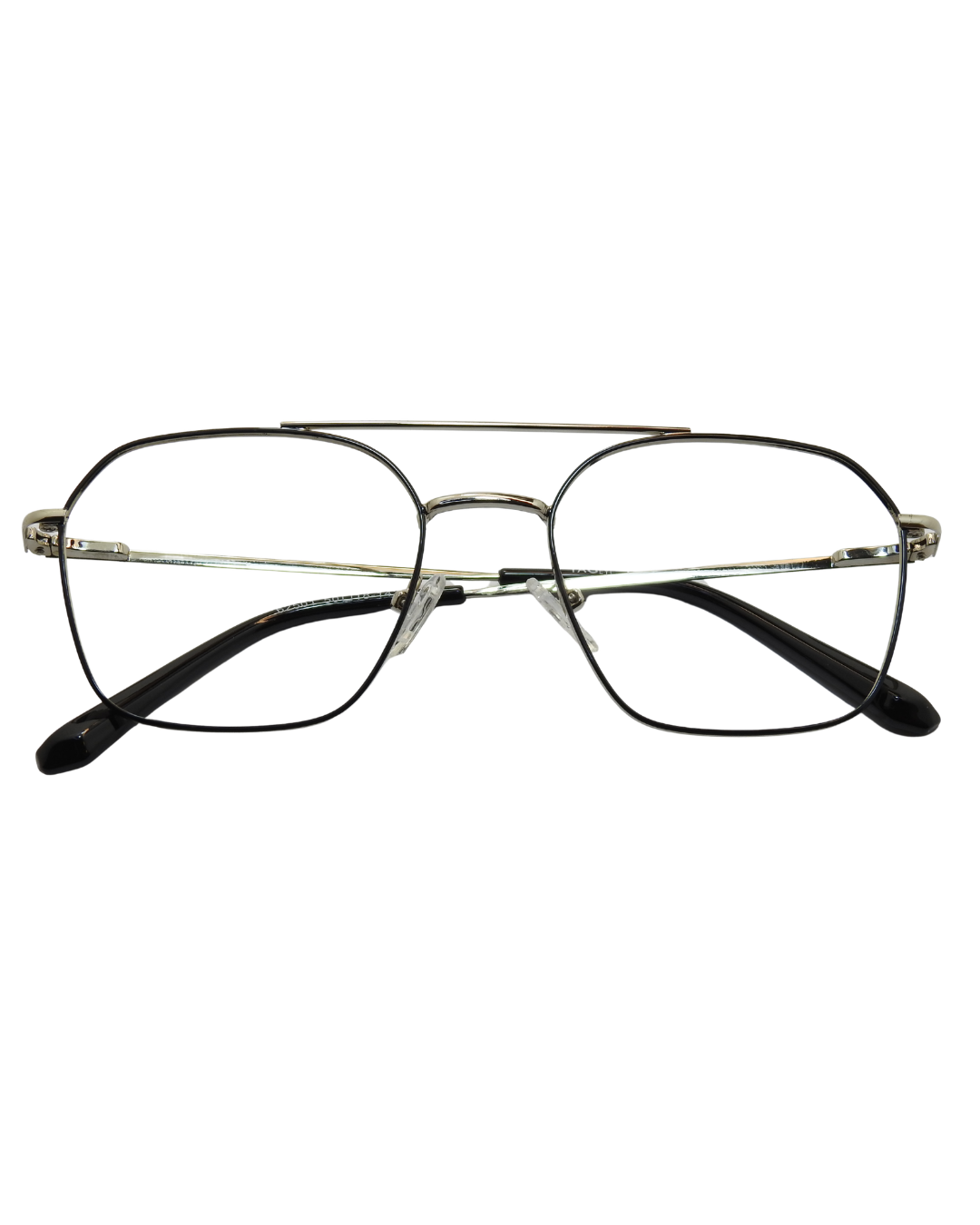 Black Silver Double Bridge Frame