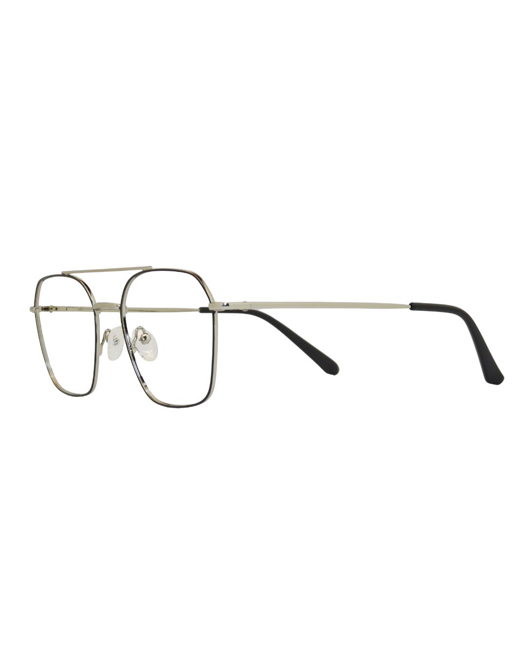 Black Silver Double Bridge Frame