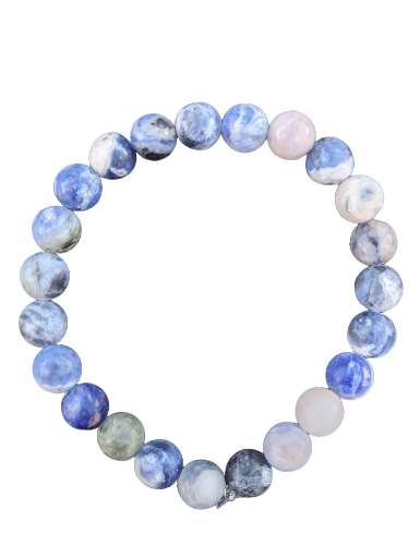 Bracelet en sodalite 8mm
