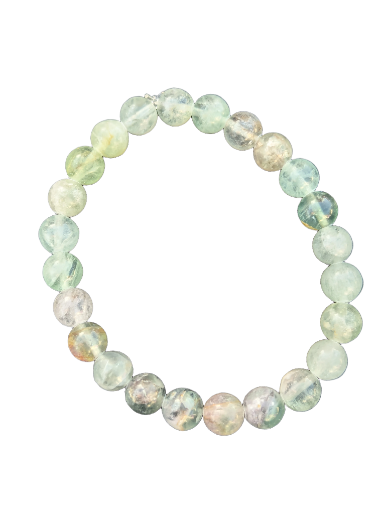 Bracelet en fluorite 8mm