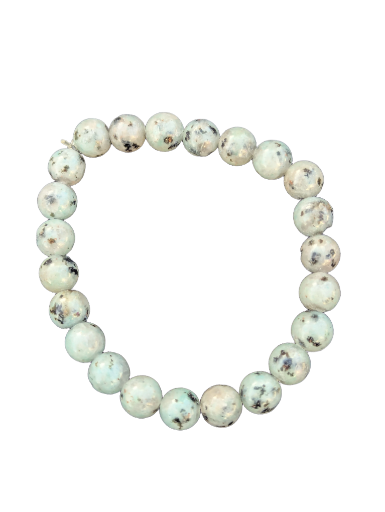 Bracelet jaspe sésame 8mm