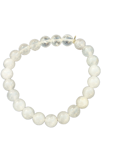 Bracelet en perles de quartz 8mm