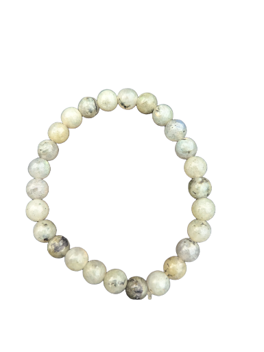 Bracelet de perles en labradorite 8mm