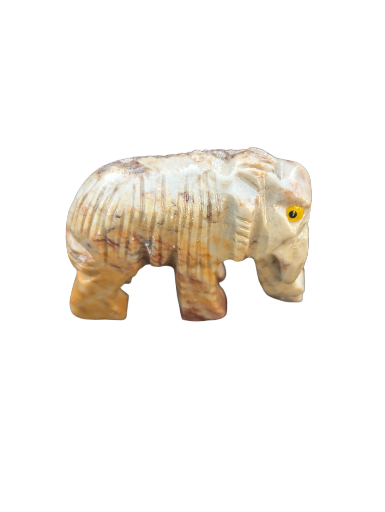 Sculpture de mammouth en stéatite 3.5cm