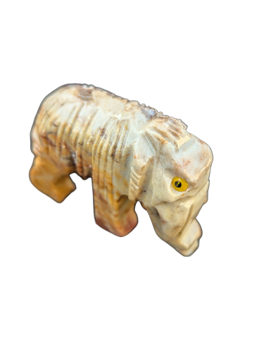 Sculpture de mammouth en stéatite 3.5cm
