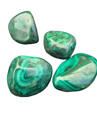 Pierres de Malachite 1 pcs 3cm