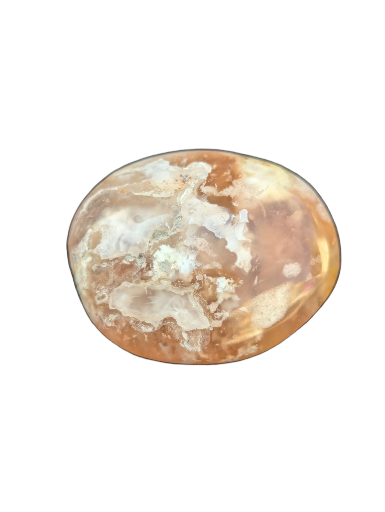 agate sakura (fleur de cerisier) 1pcs 3-4cm