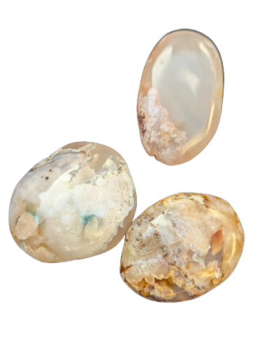 agate sakura (fleur de cerisier) 1pcs 3-4cm