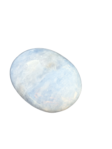Galet calcite bleu 5-6cm
