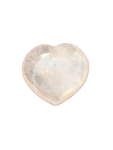 Coeur en quartz rose 3-3.5cm