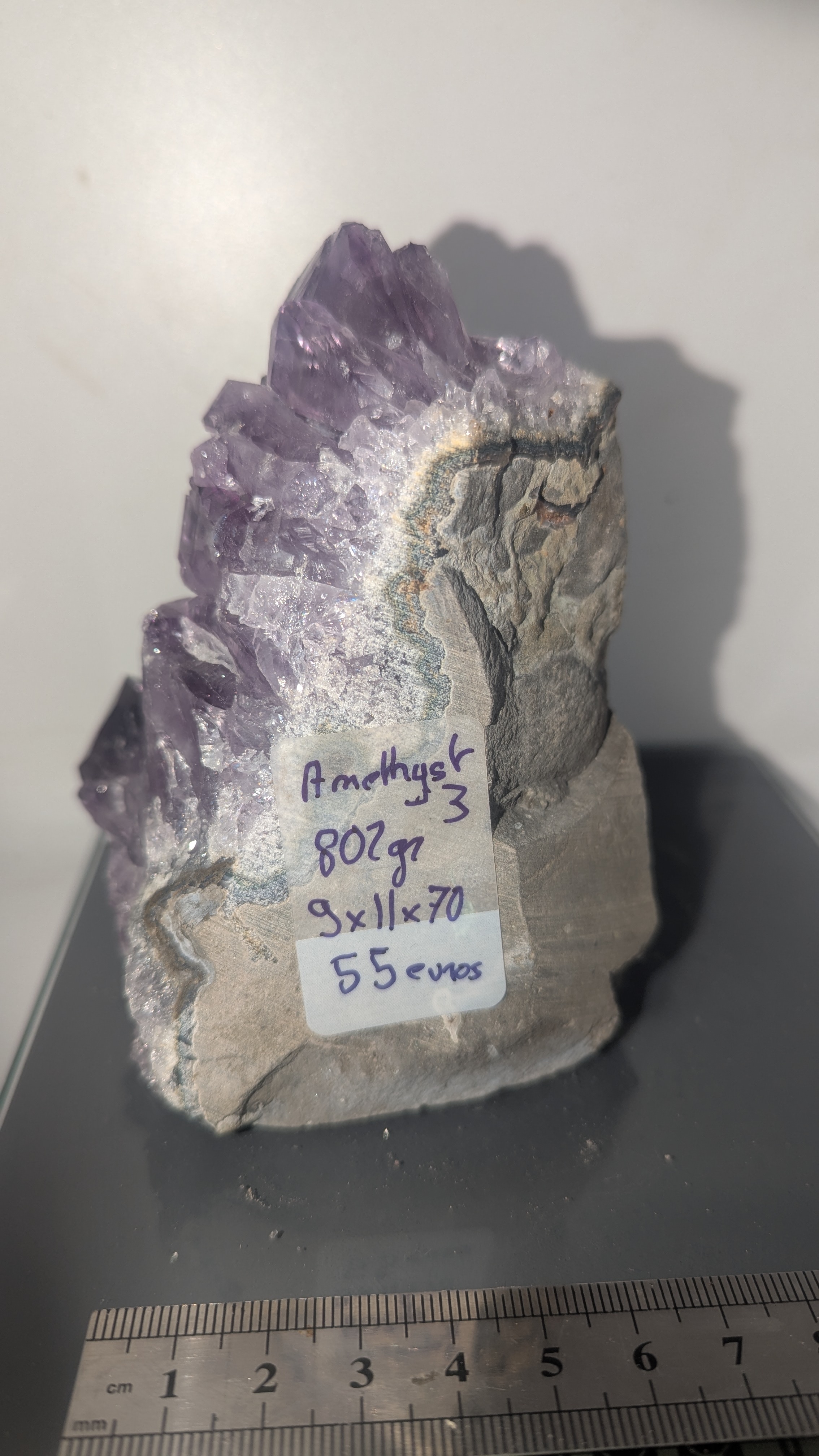 Améthyste,800gr, 9*11*7cm
