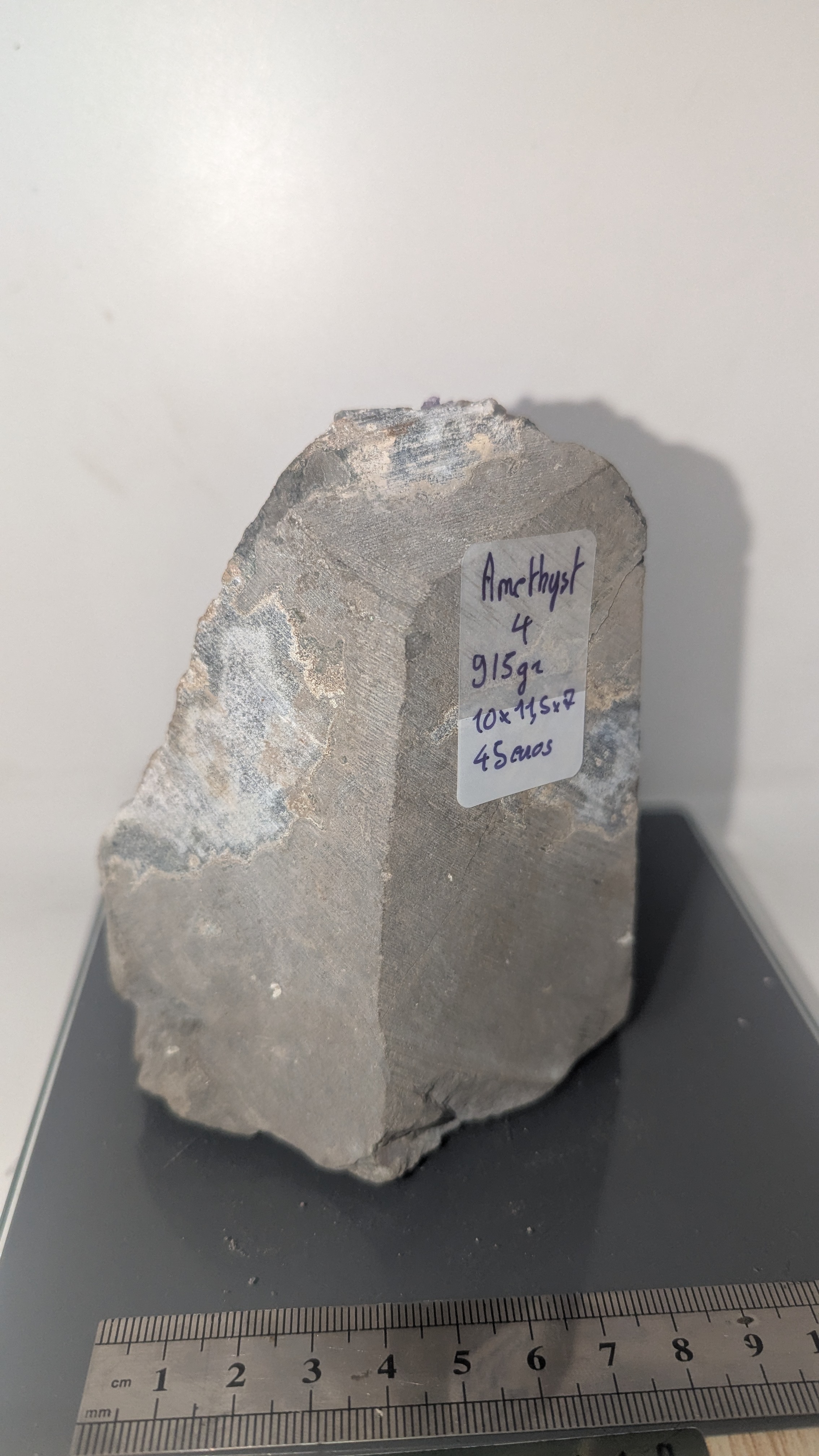 Améthyste,915gr, 10*11.5*7cm