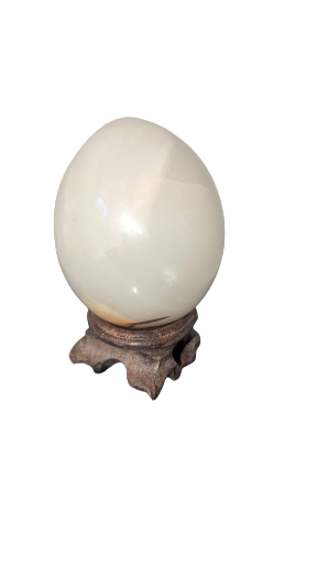 Oeuf en agate,335gr ,7*5 cm