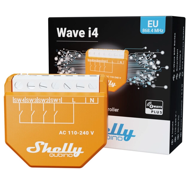 Shelly Qubino Z-Wave i4 