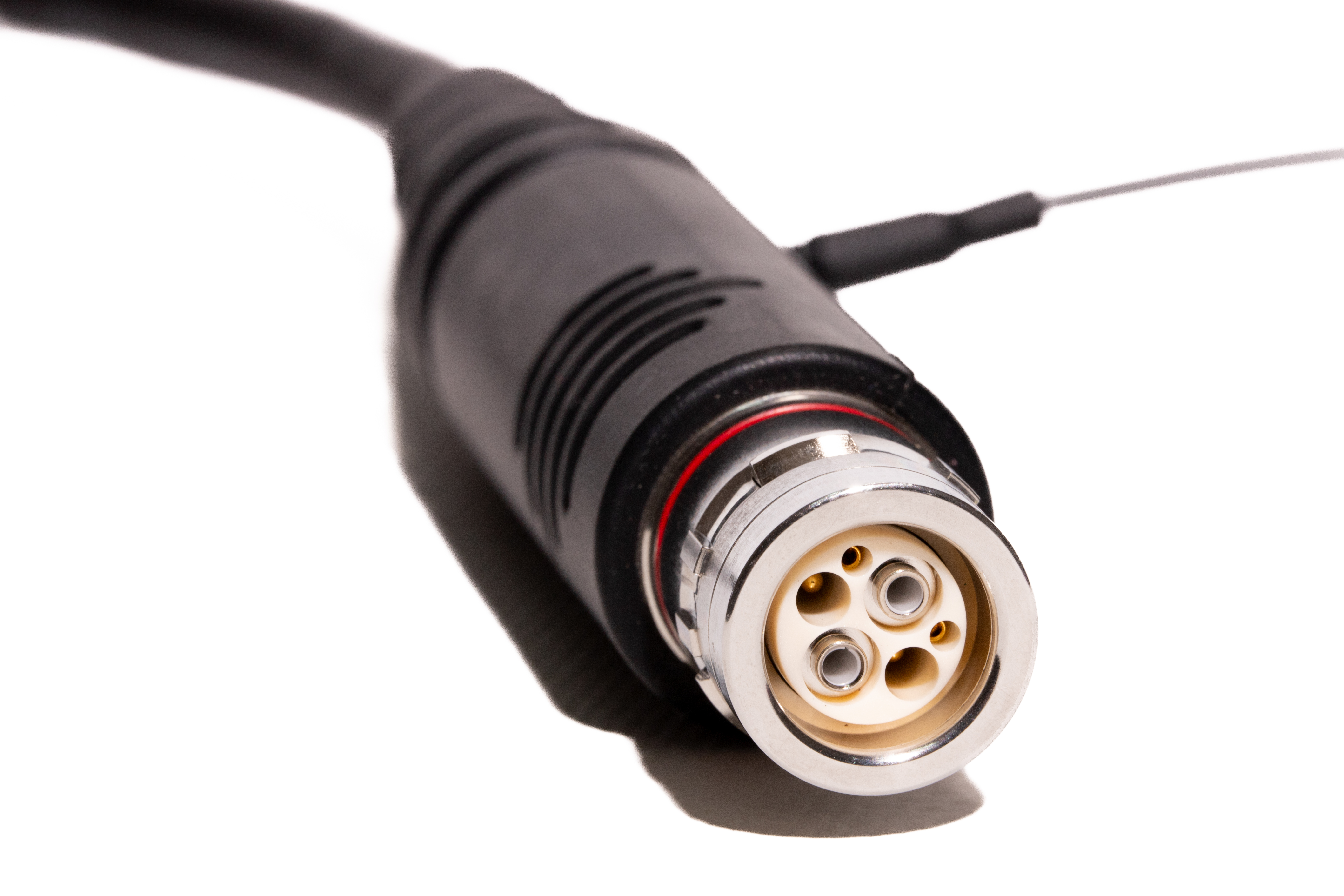 PRO SMPTE HDTV 4K - 12G: Carro de Fibra Óptica Táctica Profesional. Cable ⌀ 9.2mm  
