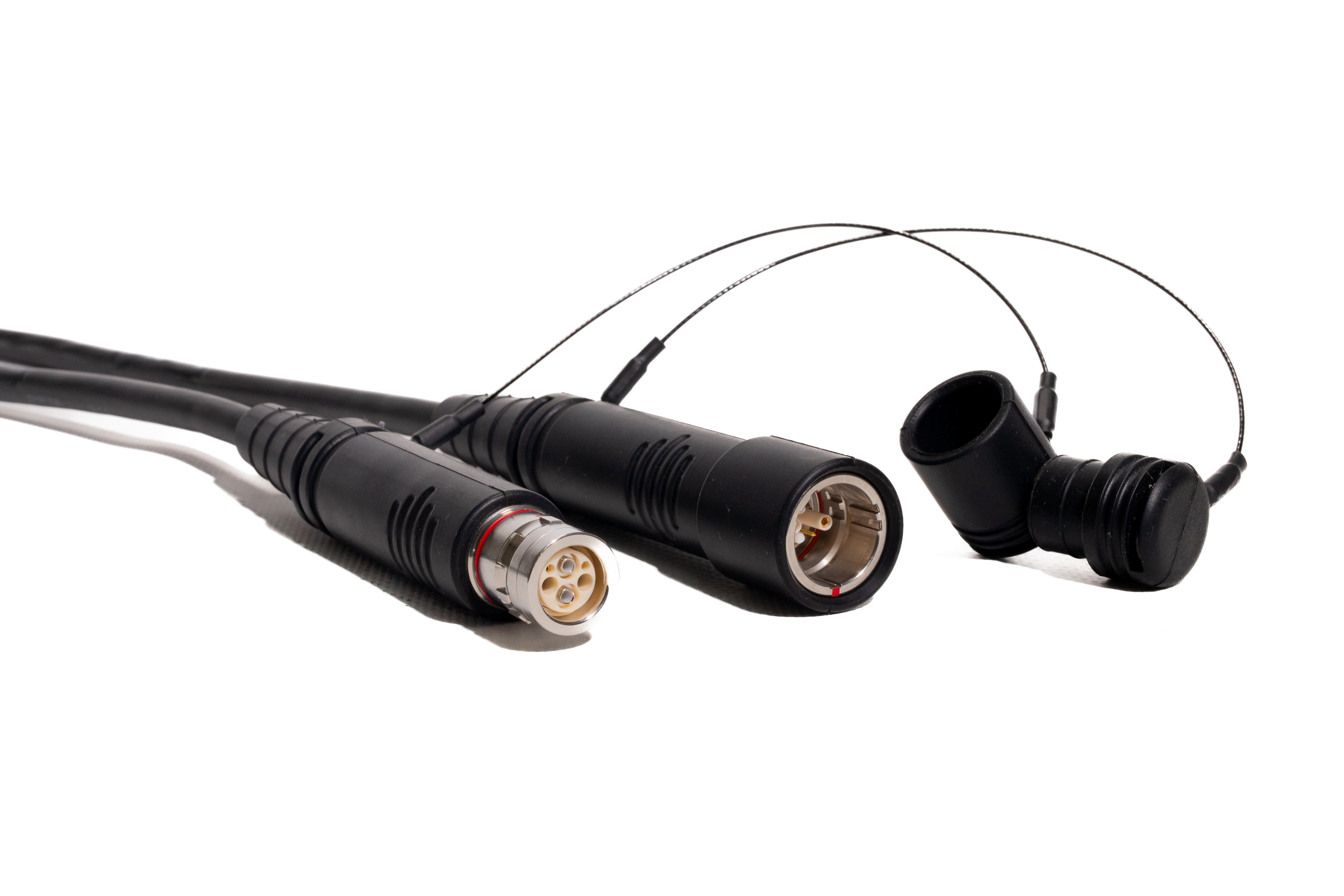 PRO SMPTE HDTV 4K - 12G: Carro de Fibra Óptica Táctica Profesional. Cable ⌀ 9.2mm  