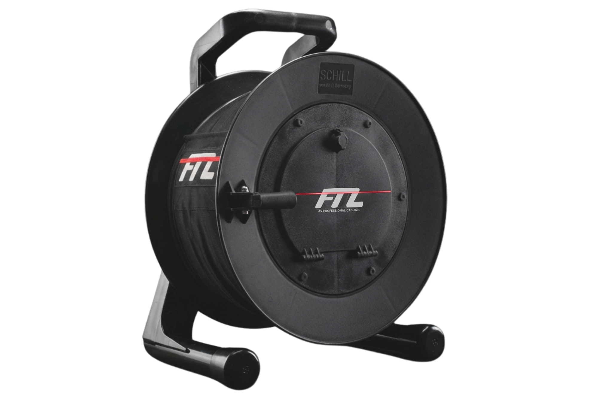 PRO SMPTE HDTV 4K : Carro de Fibra Óptica Táctica Profesional. Cable ⌀ 9.2mm  