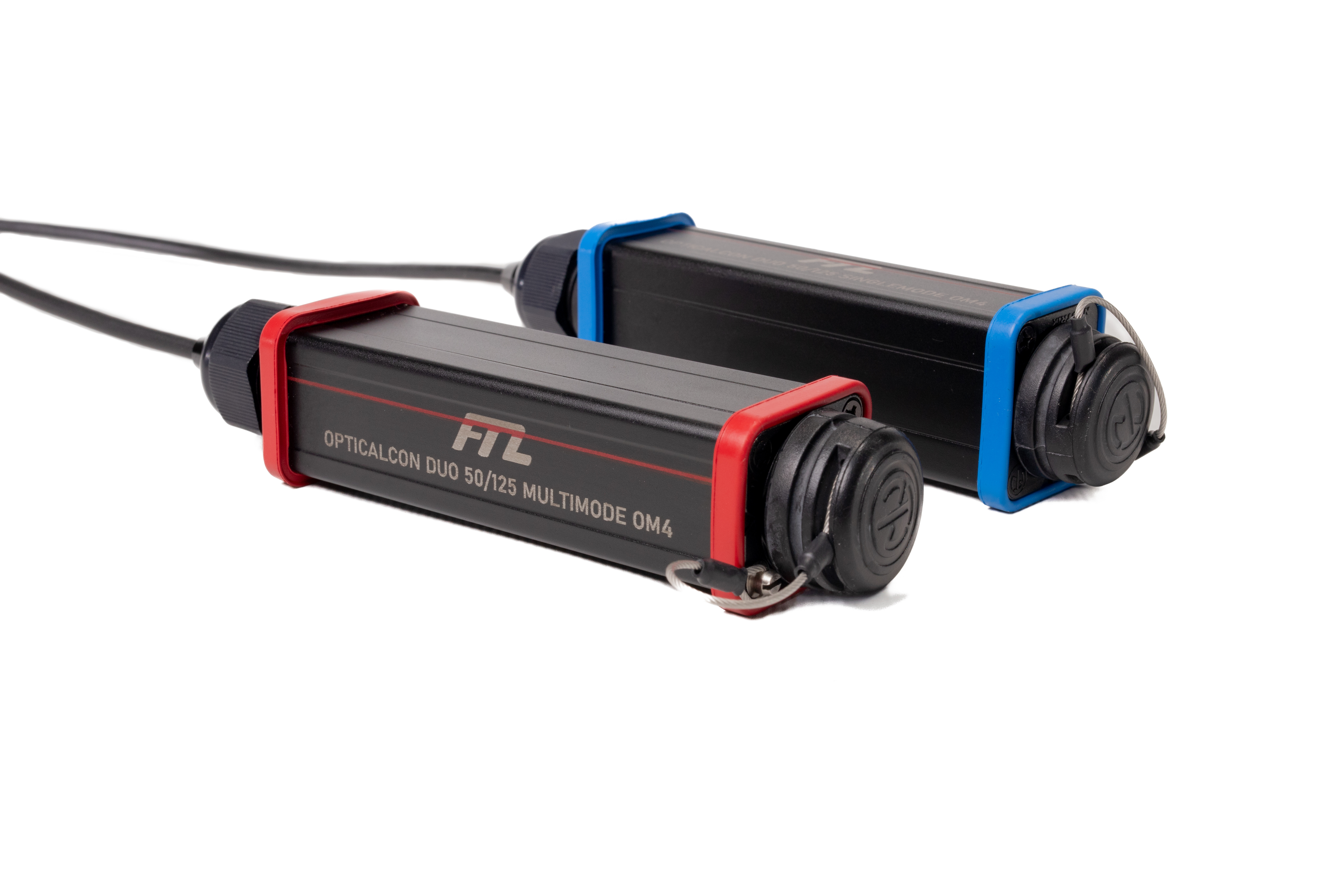 Adaptador Pasivo - Fibra Óptica Táctica Profesional (4 Canales) LC/SC a Neutrik OpticalCON® QUAD