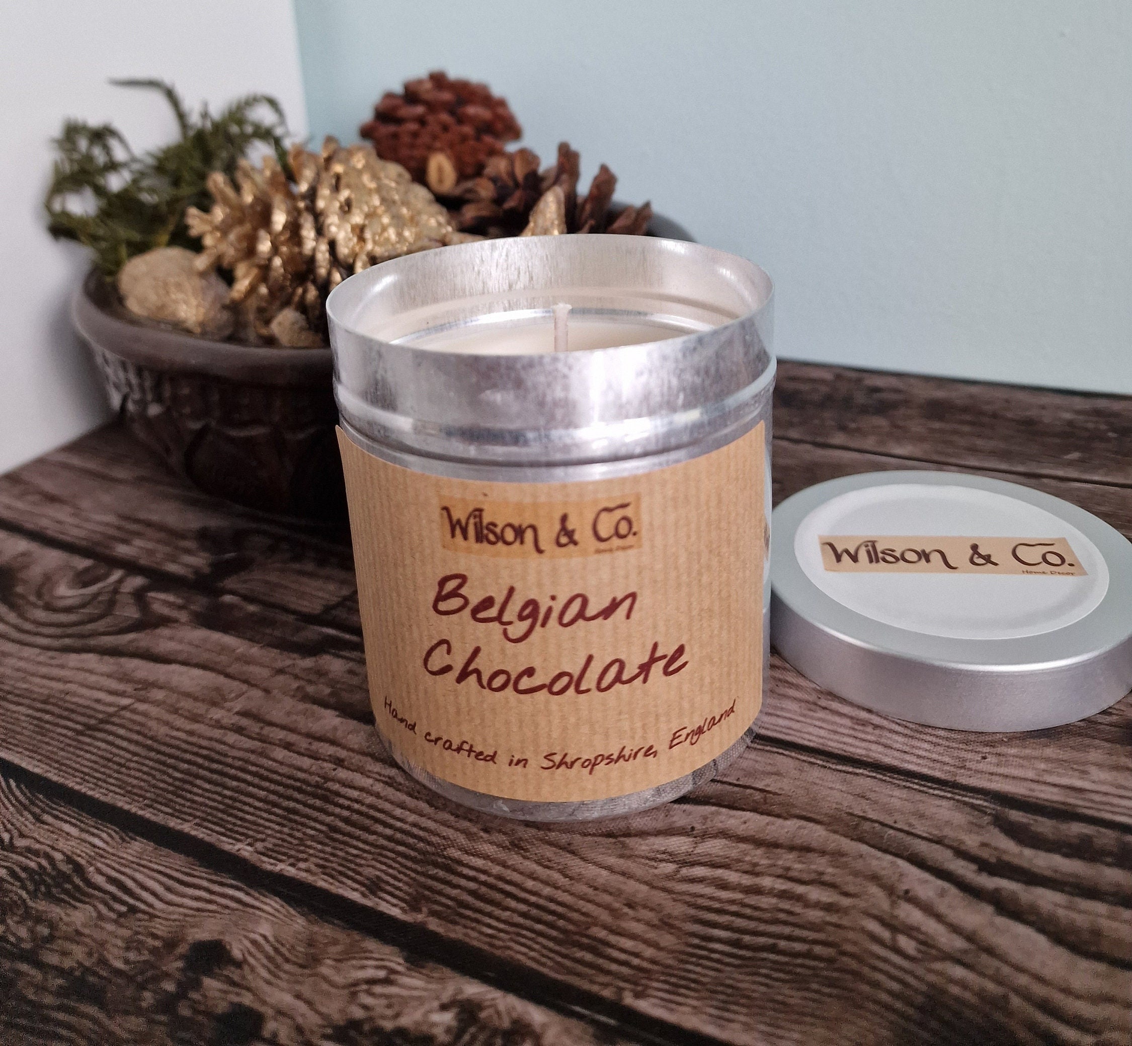Belgian Chocolate Scented Candle 230g 