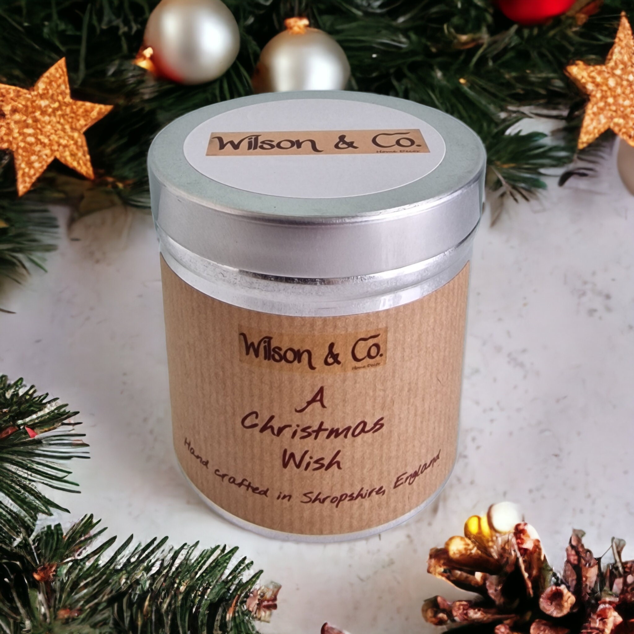 Christmas Wish Scented Candle in a tin 230g 