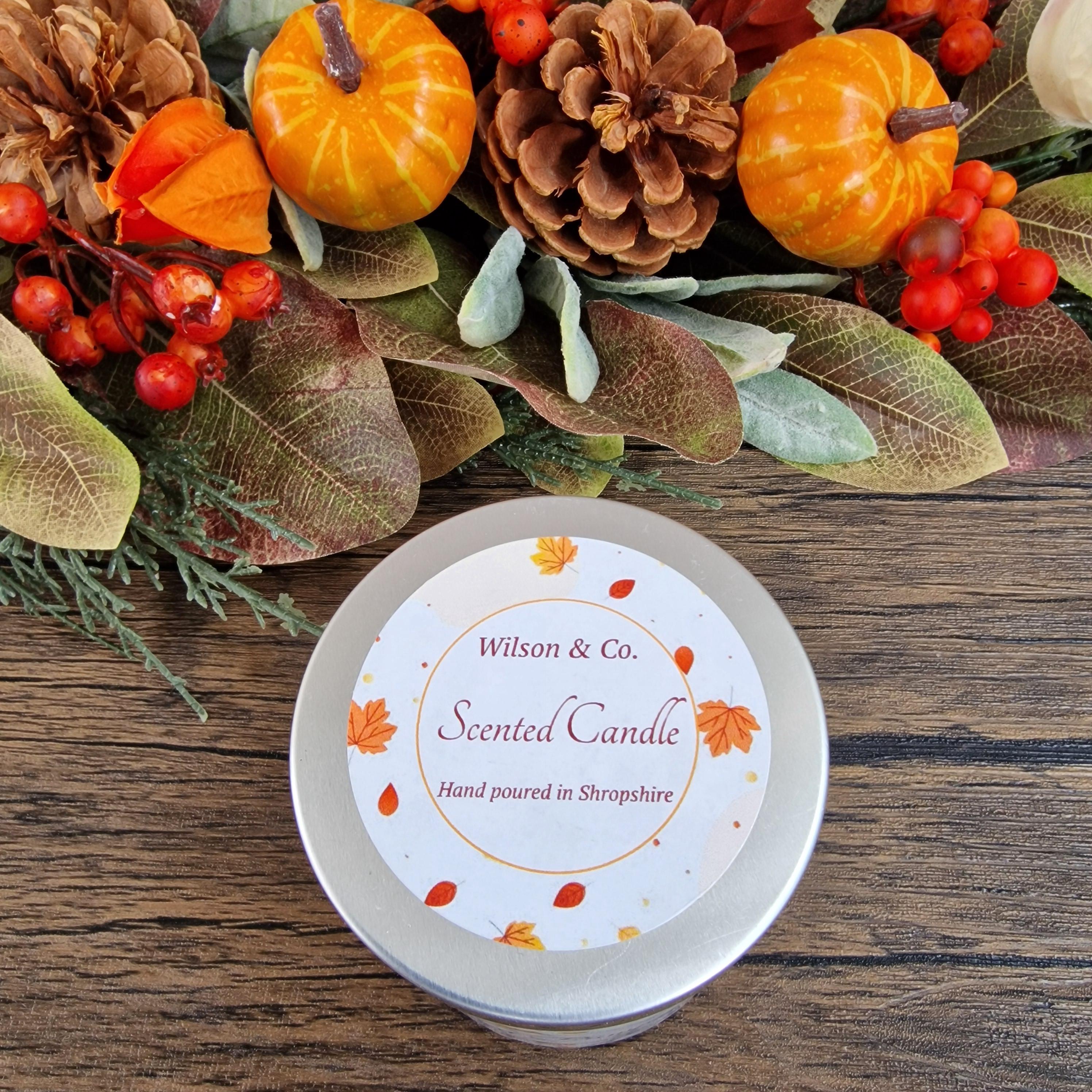 Spiced Pumpkin Scented Candle 230g 
